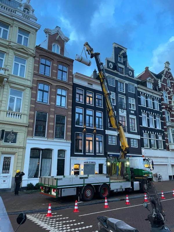 Binnenstedelijk installatieproject