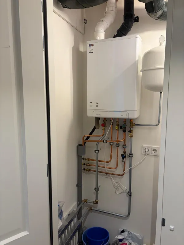 Ventilatie en rookgasafvoer installatie