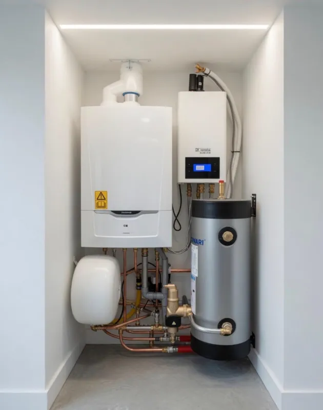 Warmtepomp en hybride systeem geïnstalleerd door GarratBV
