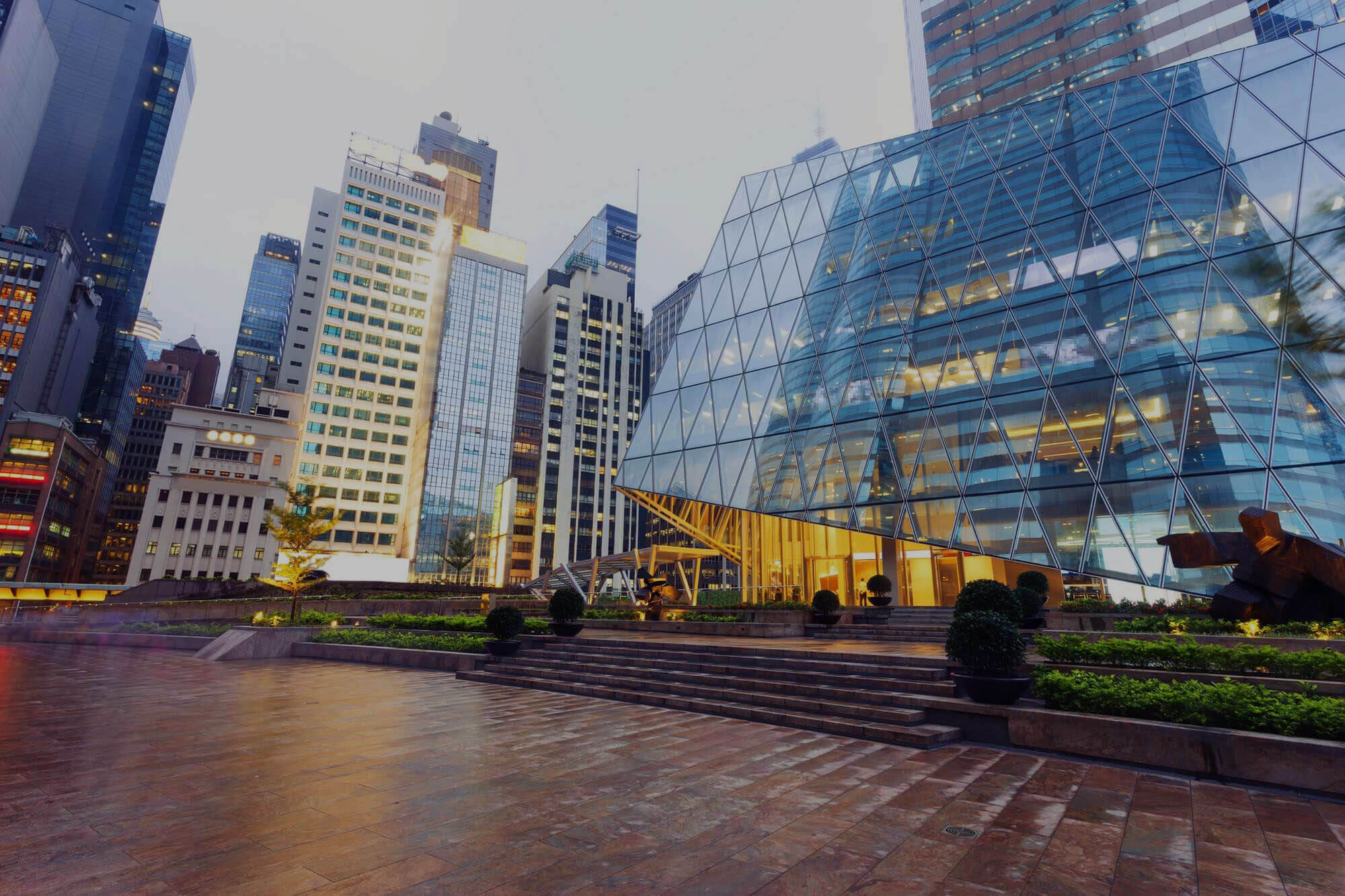 Technische installatie in uitvoering